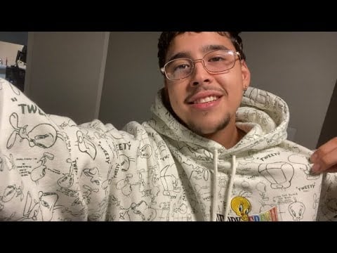 ASMR | Fabric Scratching [ Hoodie Edition ]  Ft. TEDDY FRESH merch  [ Fast and Aggressive ]