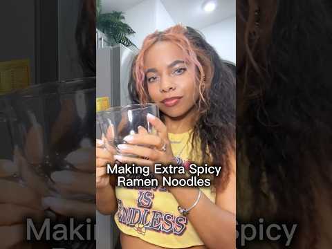 Making Extra Spicy Ramen Noodles ✨ Kendrick Lamar song