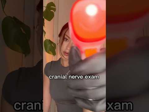 fast cranial nerve exam🔦 #fastandaggressiveasmr #fastasmr #asmr #fyp #asmrsounds #cranialnerveexam