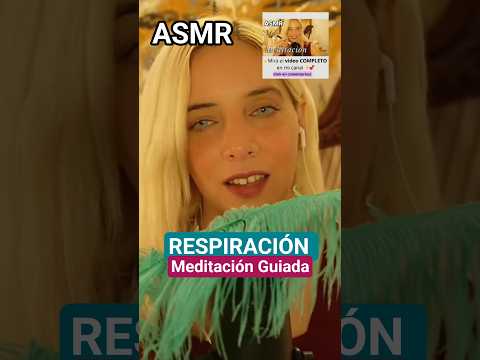 ASMR MEDITACIÓN Y RESPIRACIÓN PARA DORMIR 😴  #asmr #asmrmeditación #meditaciónguiada #respiración