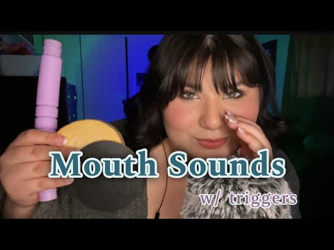 ASMR Mouth Sounds w/ Triggers ✨💤