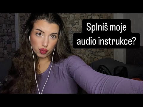 ASMR - Následuj mé instrukce se zavřenýma očima! 🫣🦻