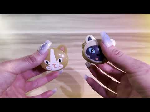 ASMR | Cat Themed ASMR (Tapping, Scratching, Clicking Sounds)