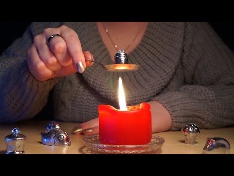 Binaural 3D ASMR/Whisper. Lead-Pouring (German New Year's Eve "Tradition")