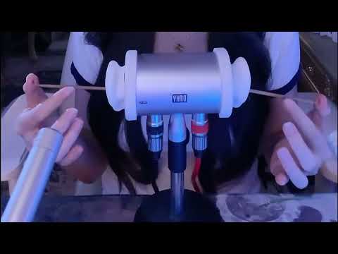 Deep ASMR Ear Cleaning & Brushing: Sleep, Relaxation & Soothing Tingle Sounds / 2Hr (No Talking)