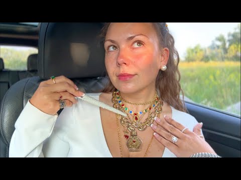 asmr/ the best JEWELRY sounds you’ve ever heard🫠 (stacking vintage necklaces✨💚)