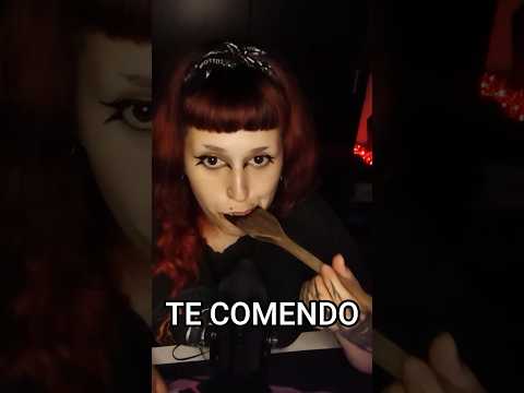 ASMR TE COMENDO 🤤  #asmr #asmrsounds