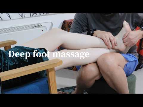 ASMR | Professional Leg Massage in Red Dress (Intense & Soothing)