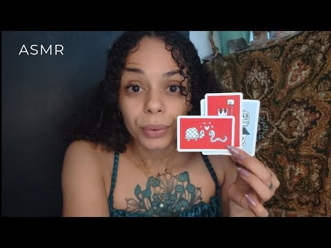 ASMR LIVE de tarô 🔮 Roleplay voz suave |live fake|