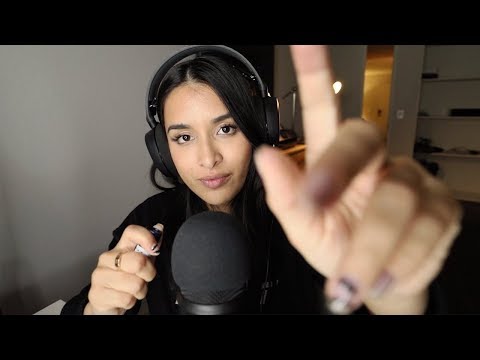 ASMR | Intense Mic Brushing/Stippling & Inaudible Whispering ❤️💤