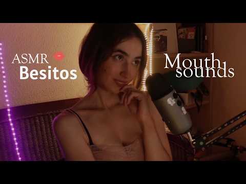 ASMR 💋 Besitos y Mouth Sounds DULCES Para Relajarte Y DORMIR