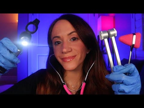 ASMR / Realistic Cranial Nerve Exam