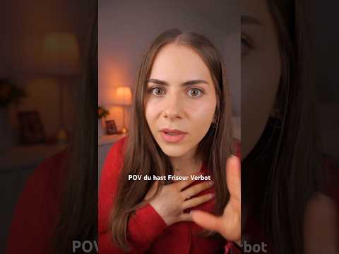 POV du hast Friseur Verbot #asmr #friseur #comedy #roleplay #sleep