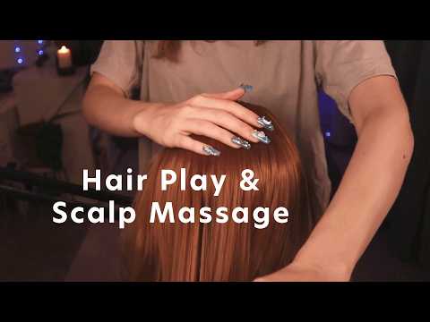 ASMR Gentle Hair Brushing & Scalp Massage (No Talking)