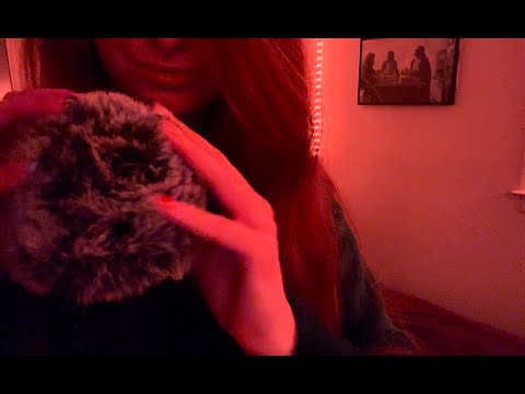 ASMR Fluffy Mic Scratching & Whispers (hope you're having a more chill day than me 🥹)
