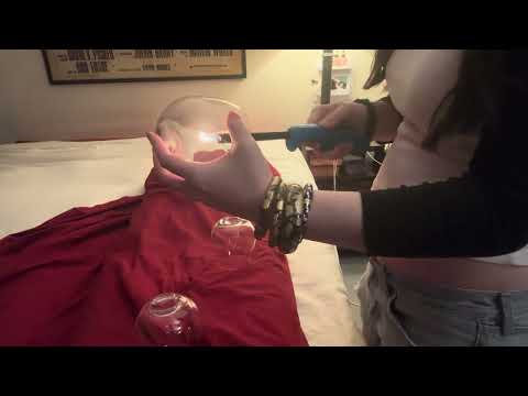 Reiki and Fire Cupping | ASMR role play