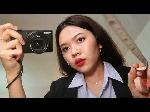 ASMR Model Casting Roleplay 📸 Measuring You 📏 นางแบบใหม่! ถ่ายรูป วัดตัวให้คุณ
