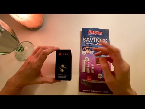 Flipping Through the Costco Members’s Only Catalog and a Plug for Plugs - Sad Ending - ASMR