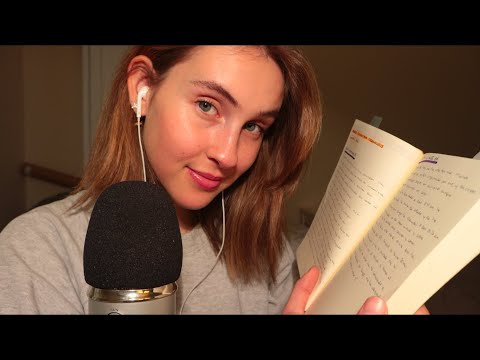 ASMR Leyendo mi diario de cuarentena ¿QUÉ ESTÁ PASANDO EN ESPAÑA? PURE WHISPERING