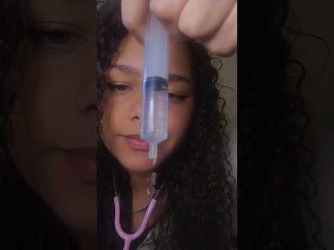 ASMR Médica cuidando de você Roleplay #shorts