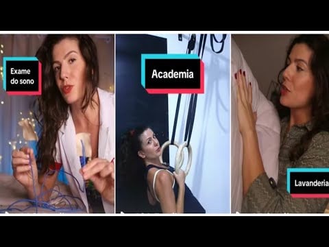 ASMR:SPA - LAVANDERIA- ACADEMIA - DEPILAÇÃO - EXAME DO SONO -REVISTA DE BAGAGEM 