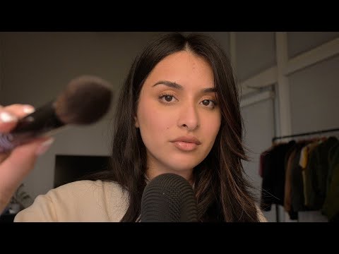 ASMR face brushing + reminding you how wonderful you are :)