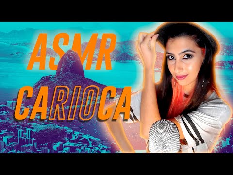 ASMR SUSSURANDO GÍRIAS E PALAVRAS COM SOTAQUE CARIOCA