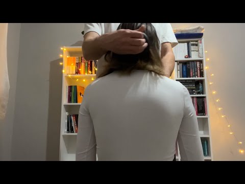 Hair and Scalp Massage ASMR(No Talking)