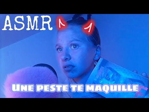 ASMR RP - UNE PESTE TE MAQUILLE 😈