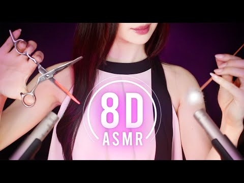 ASMR 8D Ear Triggers for You Deep Sleep / 360° Brain Penetrating