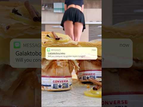 Feet Crushing Juicy Food in Sneakers: Pea vs. Galaktoboureko! Oddly Satisfying ASMR