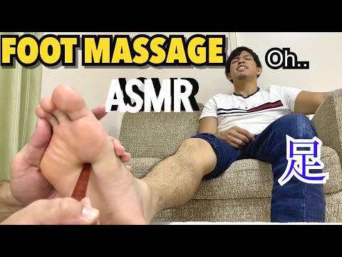 【ASMR】Foot Massage/ Using Tools
