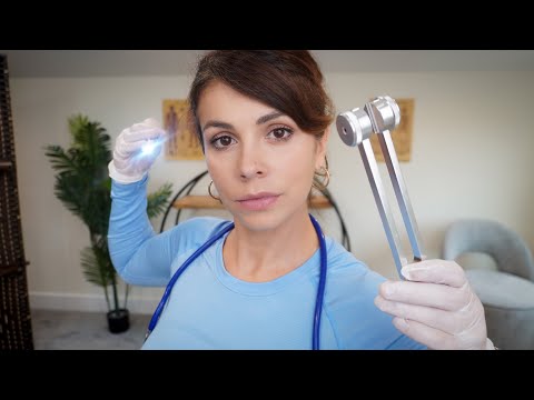 Concerned Nurse Examines You but EYES CLOSED | ASMR Roleplay 4K