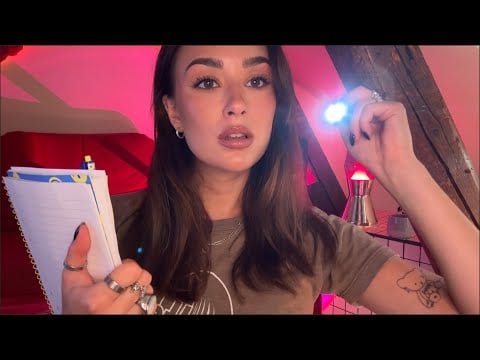 [ASMR] 10 min cranial nerve exam