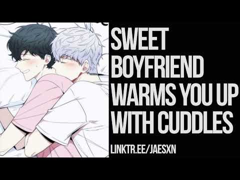 Spicy M4M Sweet Boyfriend Warms You Up With Cuddles [Kisses] Boyfriend ASMR