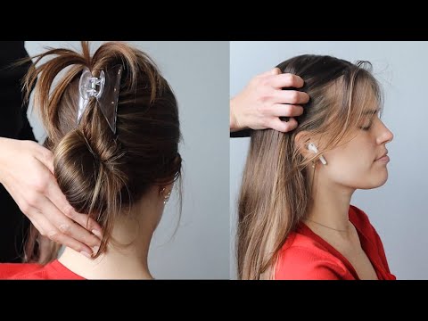 ASMR mesmerizing hair play on Katie (whisper)