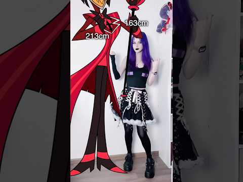 ALASTOR VS VOX!! Who wins? #cosplaygirl #cosplayer #cosplay #hazbinhotel #alastor #vox
