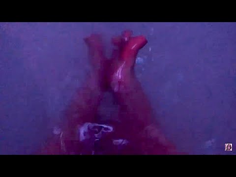 ASMR gentle feet bath water sounds relaxing