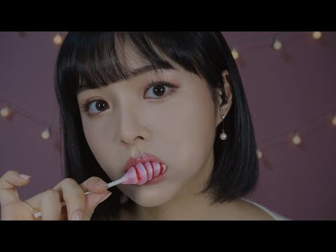 [ASMR] Tornado Lollipop Eating Soundsㅣ회오리 사탕 이팅사운드ㅣトルネードキャンディを食べる