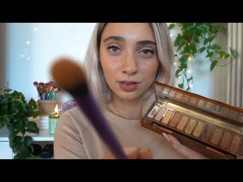 TI TRUCCO PER FARTI DORMIRE | ASMR Makeup Roleplay