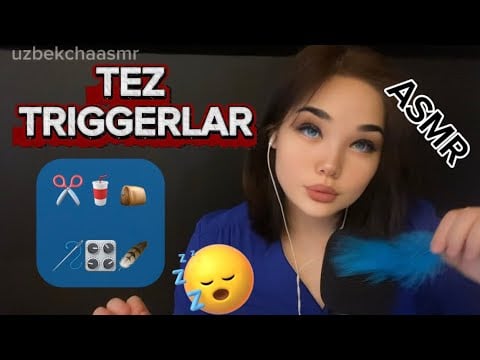 ASMR /Fast triggers/ Relax/ UYQU uchun turli triggerlar