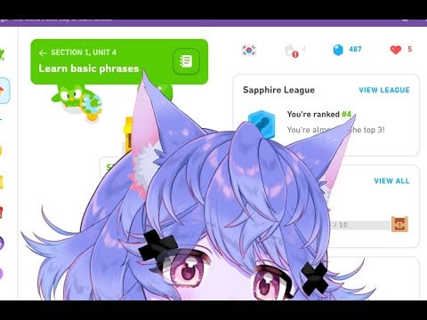 Duolingo for 15 minutes before I eat dinner...