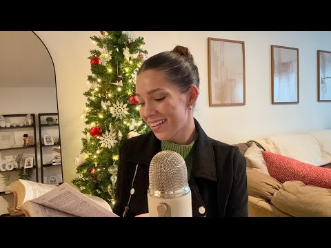 ASMR - Christmas Story Reading to Help You Sleep 😴🎄 *Pure Whisper*