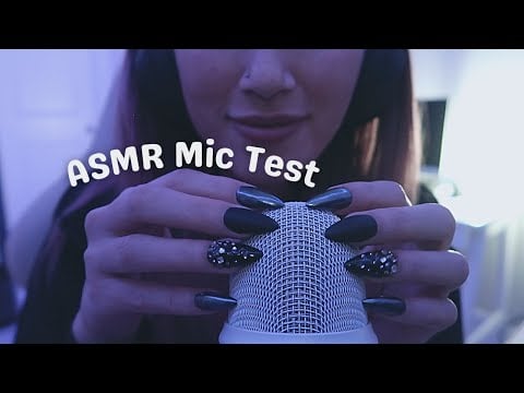 Blue Yeti Mic Test | Mic Scratching, Nail Tapping, Collar Bone Tapping and More