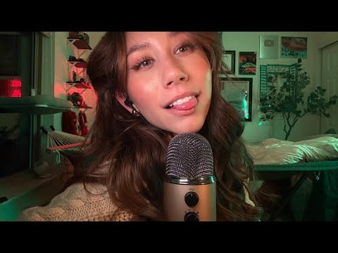 ASMR | Tongue Mouth Sounds (Swirling, Clicking, Fluttering) | 12 Days of Mouth Sounds- Day 6