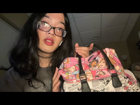ASMR bags on bags on bags 🤑 (fast and aggressive tapping + scratching)