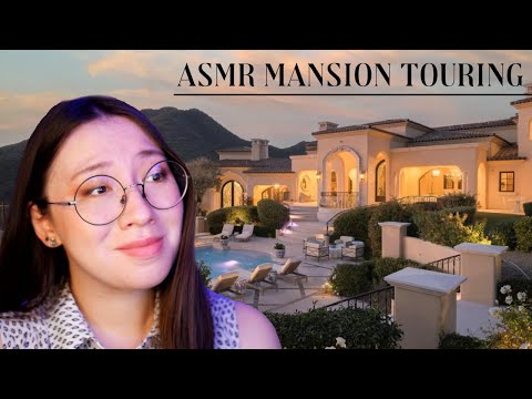 ASMR 🏡 Virtually Touring 5 INSANE Mansions With You! 🤑 Close Up Whispering