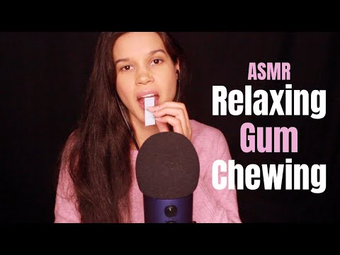 Gum Chewing ASMR ~ Insanely Relaxing | Hand Movements, Face Brushing, Mirrored Touch (No Talking)