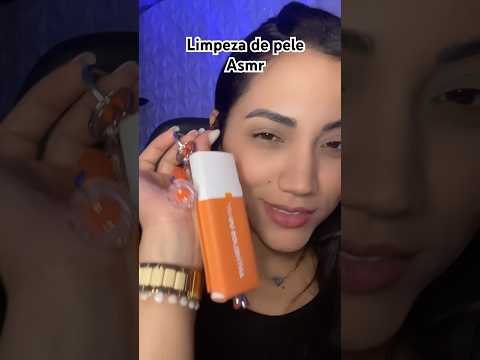 Limpeza de pele parte 1 #asmr #asmrsounds #tingles #shots #fy