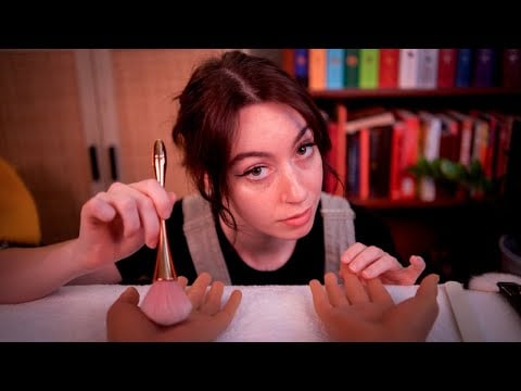 ASMR while im playing with your hands (personal attention, brushing)
